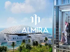 Sea and Louvre Museum View | 2BR+Maid | HO 2026