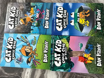 Cat kid comic club books (4)