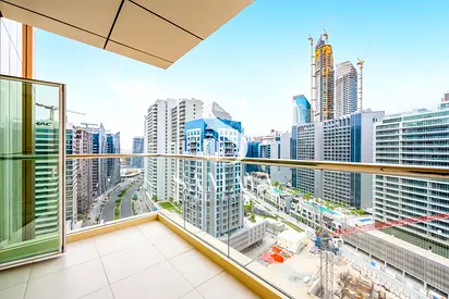 Elegant 2BR Apartment | Vacant & Unfurnished | Stunning Burj View | Coral Tower, Business Bay