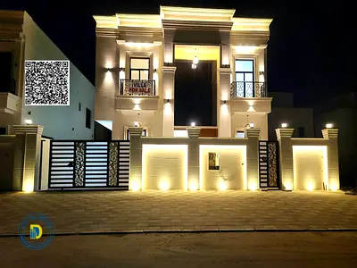 For the wealthy, a luxurious classic villa with 6 rooms and a roof, including registration fees, bank financing, freehold