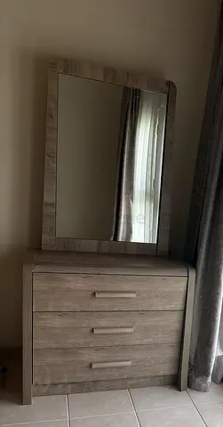 Mirror and dresser