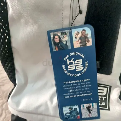 Front-facing pet carrier backpack for small dogs/cats - hands-free travel