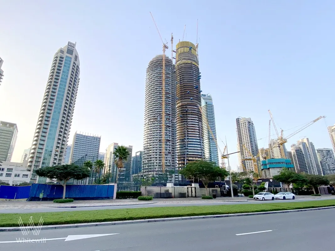 مساكن بغرفة نوم واحدة | إطلالة مباشرة على برج خليفة | مفروشة | تصميم الشرفة