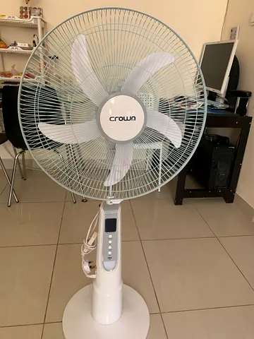 Crown Pedestal Oscillating Fan - not Working Condition no power