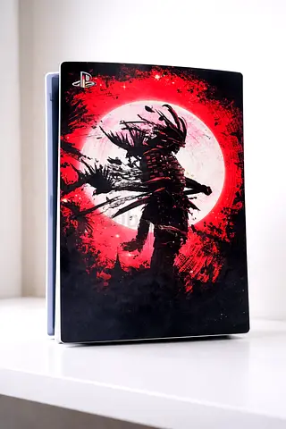 PlayStation 5 Slim with Custom Sekiro Red Plus Games💥💥💥