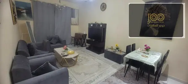 غرفة وصالة للإيجار الشهري | الراشدية 3 - عجمان | فرش جديد | 4000 درهم