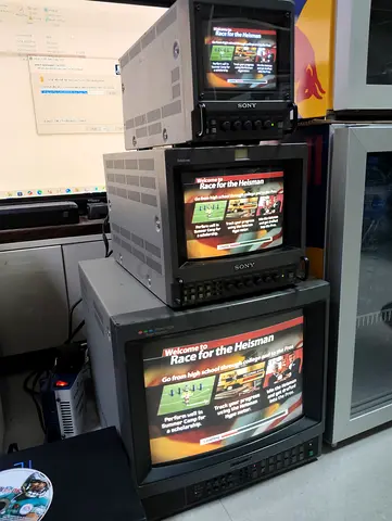 Sony PVM Trinitron color monitor 9