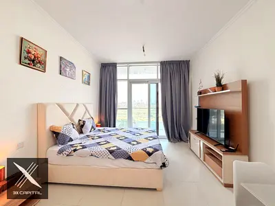 Furnished Studio with Balcony | Ready to Move | DAMAC Hills |