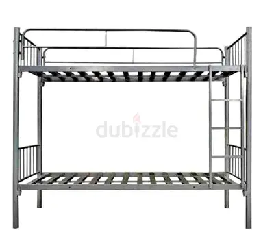 Metal Bunk Bed Frame - Sturdy Double Over Double