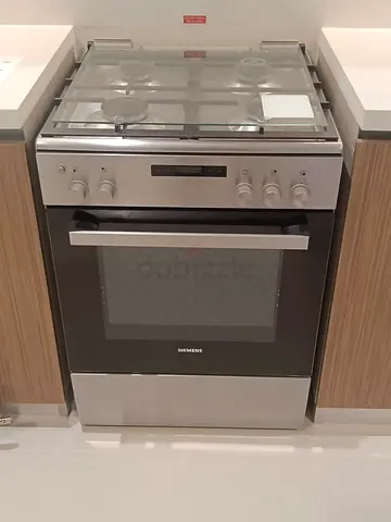 SIEMENS Brand Latest New Model Full Gas 4 Burner Cooker Range Size 60 X 60cm Stainless Steel