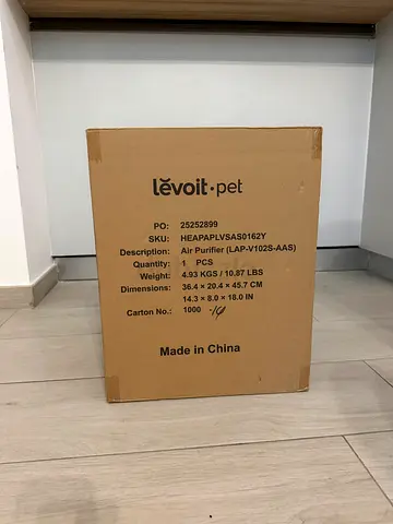 New Levoit Air Purifier (Pet Version) – HEPA Filter