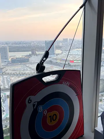Soft Archery Set (65 x 65 cm) with Bow, Arrows and Target, Reduced price now.