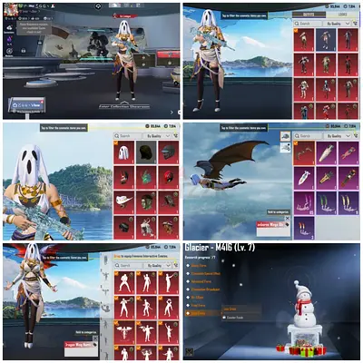 Pubg account glacier Max