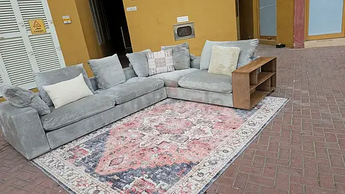 Italian L shape sofa