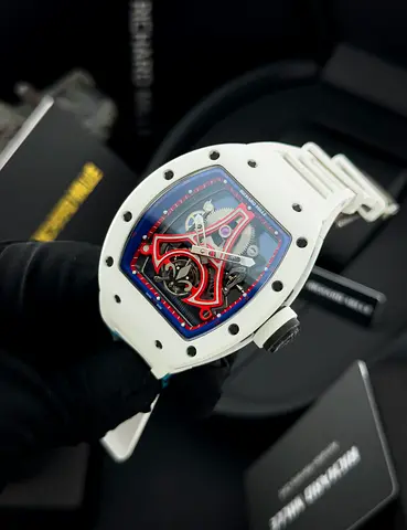 Richard Mille RM52-03 Paris Saint-Germain Tourbillon White Ceramic