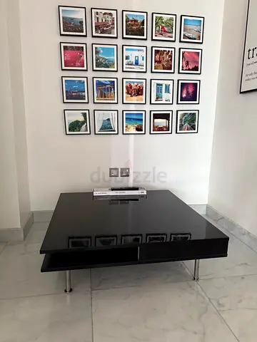 Modern black coffee table  in good condition - TOFTERYD