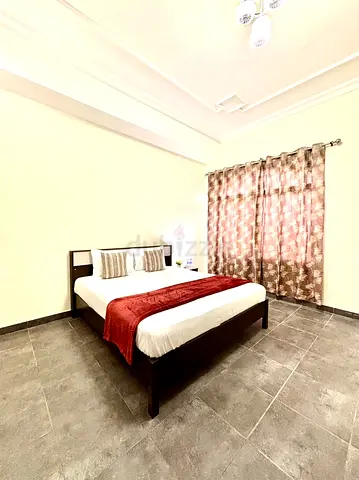 Spacious furnished room available for single lady @3400 with free parking
