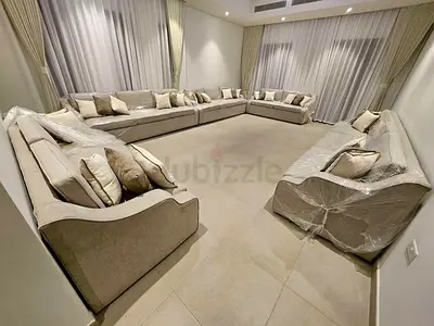Stylish Fabric Sofa Set قماش أنيق كنب
