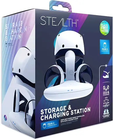 STEALTH Magnetic Drop  Charge Charging Station And Storage - For PSVR2