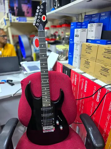 Brand new  Black Solid-Body Electric Guitar - Good Working Condition