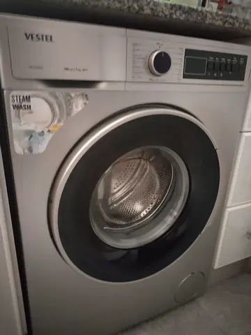 Vestel Front Load Washing Machine - 7kg, Silver
