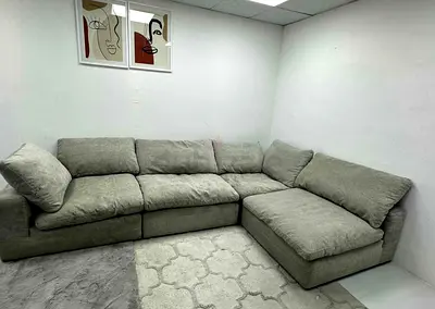 Excellent condition pan Emirates modular sofa