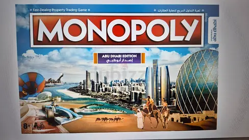 Monopoly Abu Dhabi Edition board game - Original packaging