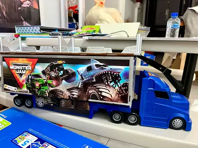 Monster Jam Transforming Hauler Truck