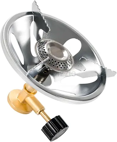 BESPORTBLE Portable Stainless Steel Camping Gas Stove Burner Head Windproof Outdoor Picnic Stove