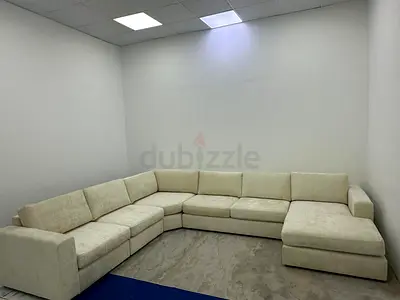 As good as new home centre eterno Ushape sofa