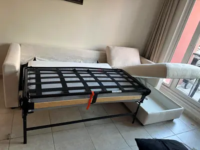 Amazing condition Ikea vimle lshape sofabed under storage