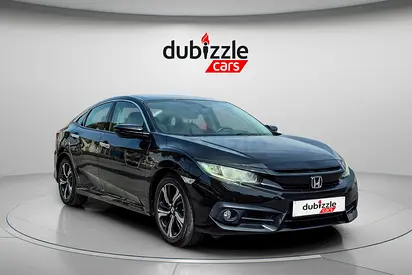 AED 742/month | 2018 Honda Civic  | GCC Specs | Ref#452358