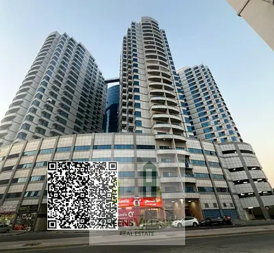Spacious One Bedroom Apartment For Sale in Falcon Towers, Al Rashidiya, Ajman.