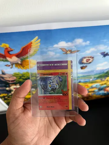 Pokemon Chandelure Miscut Error Card 062/193