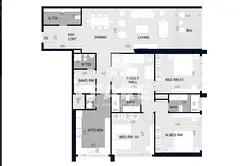 For Sale: Premium 3-Bedroom Apartment with Living Room in Al alia Tower – Developed by Thuraya