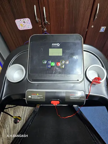Used Slightly Treadmill with Console and Safety Key - Good Working Condition