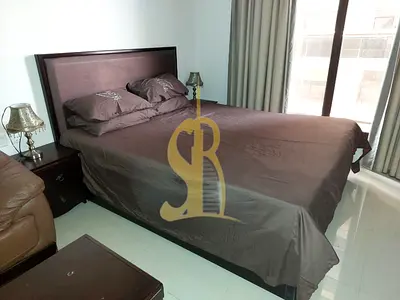 شهر مجاناً | ستوديو مفروش | إطلالة جزئية على ملعب الجولف