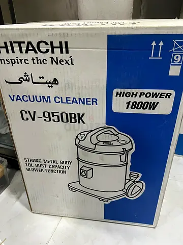 Hitachi CV-950BK Vacuum Cleaner (1800W) - Boxed, Unused