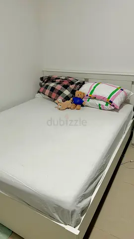 IKEA BEDFRAME WITH MATTRESS