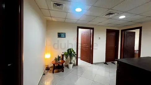 Master bedroom with attached bathroom