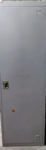 3 Metal Storage Locker / Wardrobe - Single Door, Good Condition