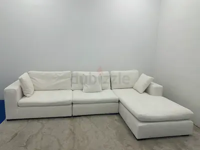 Same like new condition marina home lshape four seater sofa