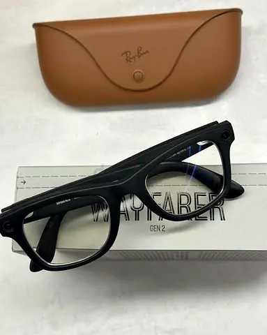 Ray-Ban Wayfarer Gen 2 Black Optical Glasses with Case
