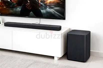 JBR 500 Pro Soundbar with Wireless Subwoofer - Slim Design, Good Condition