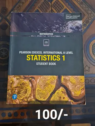 Pearson Edexcel International A Level Statistics 1 - Student Book