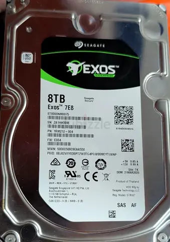 Seagate Exos 7E8 8TB SAS HDD