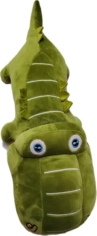 Large Green Plush Crocodile / Alligator Soft Toy - Good Condition