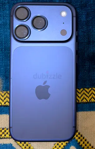 I phone 17 pro 512 gb deep blue e sim TDRA new condition 2 month use