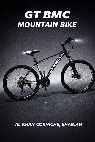 🔥 GT BMC 26” Mountain Bike For Sale | Disc Brakes | 21 Gears | Aluminium Body | 449 AED
