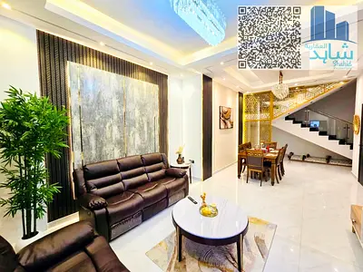 فيلا جديدة وفاخرة بمظهر جديد **05 غرف نوم رئيسية** موقع مثالي من أفضل المواقع ***للإيجار*** قرية الأميرة ***الياسمين****ت** عجمان